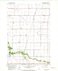 Glyndon North 1964 topographic map thumbnail
