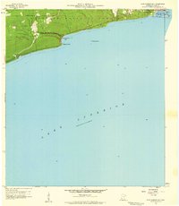 Good Harbor Bay 1958 topographic map thumbnail