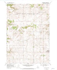 Goodhue West 1968 topographic map thumbnail