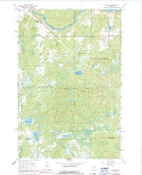 Gowan 1963 topographic map preview