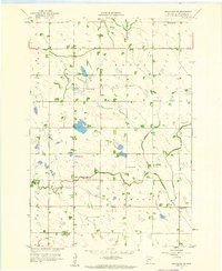 Gracelock SW 1958 topographic map thumbnail