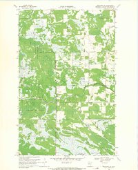 Graceton NW 1968 topographic map thumbnail