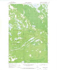 Graceton SW 1968 topographic map thumbnail