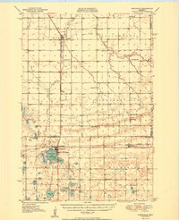 Graceville 1950 topographic map thumbnail