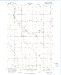 Graceville NE 1974 topographic map thumbnail