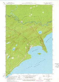 Grand Portage 1959 topographic map thumbnail