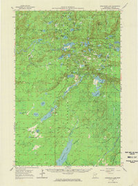 Greenwood Lake 1954 topographic map thumbnail
