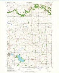 Hanska 1965 topographic map thumbnail