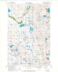 Hawley SE 1966 topographic map thumbnail