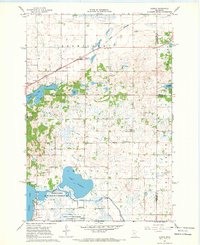 Hawick 1967 topographic map thumbnail