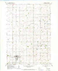 Hayfield 1966 topographic map thumbnail