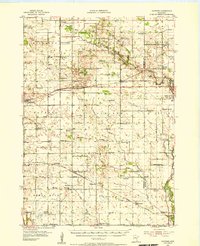 Hayward 1954 topographic map thumbnail