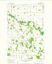 Hazel 1961 topographic map preview