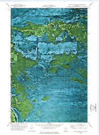 Head of Rapid River 1973 topographic map thumbnail
