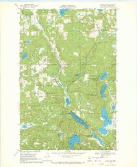 Heart Lake 1969 topographic map thumbnail