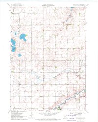 Heron Lake NE 1970 topographic map thumbnail