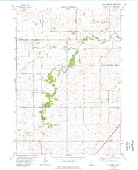 High Forest SW 1974 topographic map thumbnail