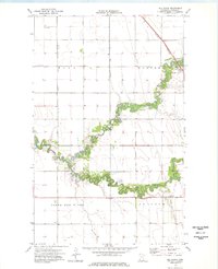 Hill Siding 1974 topographic map thumbnail