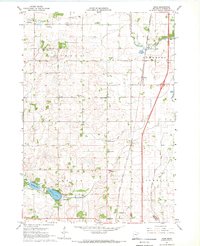 Hope 1967 topographic map preview