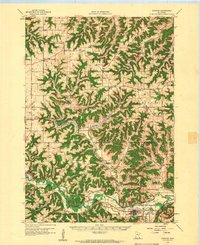 Houston 1958 topographic map thumbnail