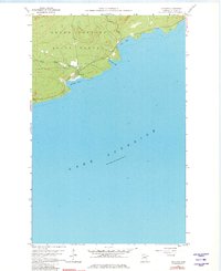 Hovland 1960 topographic map thumbnail