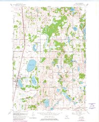 Hugo 1967 topographic map thumbnail