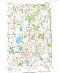 Hugo 1967 topographic map thumbnail