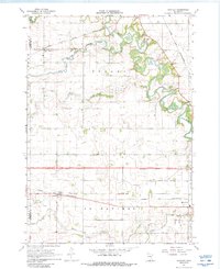 Huntley 1967 topographic map thumbnail