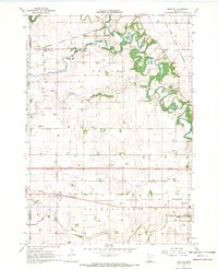 Huntley 1967 topographic map thumbnail