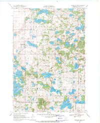 Inspiration Peak 1969 topographic map thumbnail