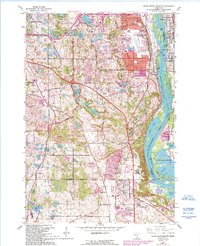 Inver Grove Heights 1967 topographic map thumbnail