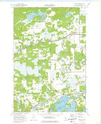 Iron Hub 1973 topographic map thumbnail