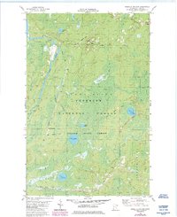 Isabella Station 1982 topographic map thumbnail