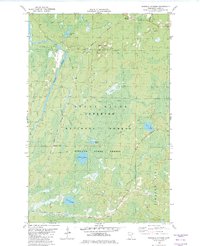 Isabella Station 1982 topographic map thumbnail