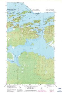 Island View 1969 topographic map thumbnail