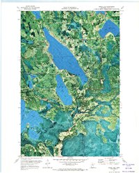Jessie Lake 1970 topographic map thumbnail
