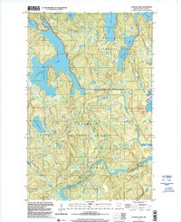 Johnson Lake 1999 topographic map thumbnail