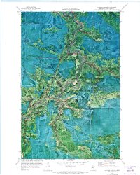 Johnson Landing 1971 topographic map preview