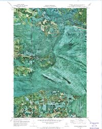 Johnson Landing SE 1970 topographic map thumbnail