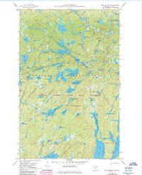 Kelso Mountain 1960 topographic map thumbnail