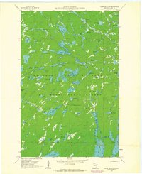 Kelso Mountain 1960 topographic map thumbnail