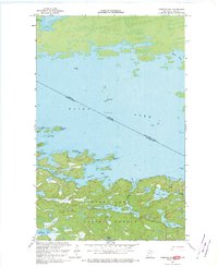 Kempton Bay 1967 topographic map thumbnail