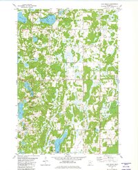 Lake Beauty 1981 topographic map thumbnail