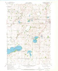 Lake Benton NE 1967 topographic map thumbnail