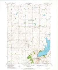 Lake Benton 1967 topographic map thumbnail