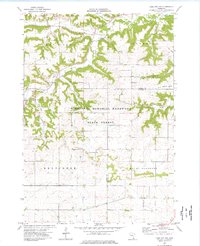 Lake City NW 1974 topographic map thumbnail