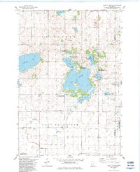 Lake Elizabeth 1982 topographic map thumbnail