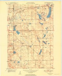 Lake Elmo 1950 topographic map thumbnail