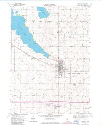 Lakefield 1970 topographic map thumbnail