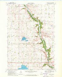 Lakefield NE 1970 topographic map thumbnail